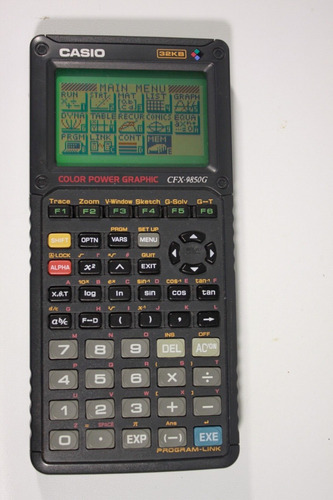 Calculadora Casio Cfx-9850g-w - Como Nueva - Coleccionista