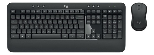 Kit Teclado E Mouse Mk540 Advanced Sem Fio Layout Abnt2 Ambidestro Logitech