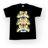 Camiseta Estampada Niños Dragon Ball Z Vegeta 