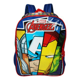 Mochila Vingadores Avengers Meninos Escolar Costas Nova Top 