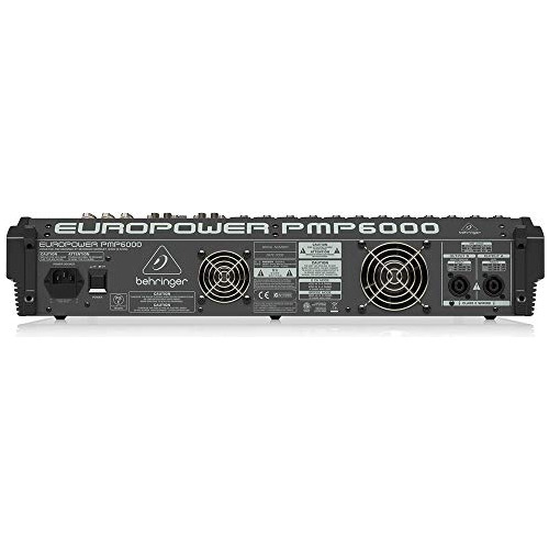 Behringer Europower Pmp6000 - Mezclador Alimentado (1600 W, 