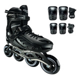 Patines Linea Semiprofesionales Canariam Black Magic Goma