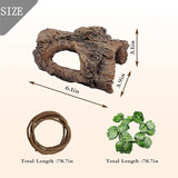 Tfwadmx - Figura Decorativa Para Escondite De Reptiles, Dise