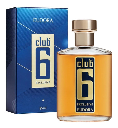 Presente Club 6 Exclusive Eudora Colônia Masculino 95ml 