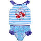 Disney Malla Ariel Sirenita Original 2 Años Tankini Etiqueta