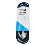 Cable Mini Plug 3.5mm A Plug 6.5mm Ross Mpp-3m - 3 Metros