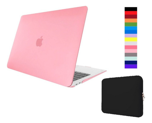 Conj Capa Case Macbook Air 13 Chip M2 A2681 + Neoprene Nf-e