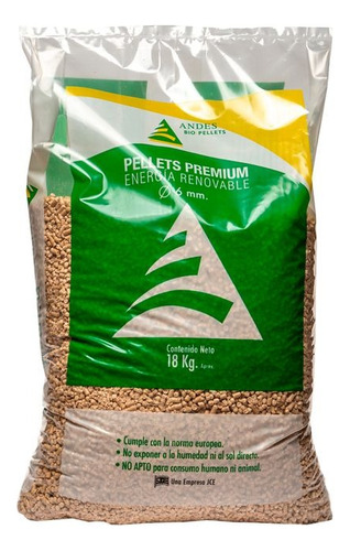 Pellet De Madera 18kg/ Calidad Garantiaza Premium