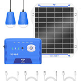 Voltset Generador Solar De 5 W - Sistema Generador De Energi