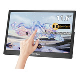 Monitor Portátil Con Pantalla Táctil Pisichen, Pantalla Ips 