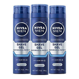 Gel De Afeitado Nivea Men Máxima Hidratación Con Aloe Vera Y