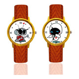 Reloj Pareja Wally Y Eva + Estuche Tureloj