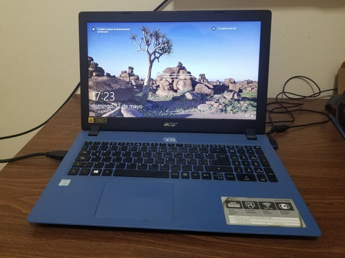 Notebook Acer Aspire 3 Impecable Con Ssd240 I3-7gen