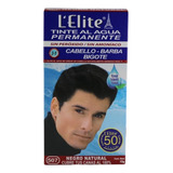 Tinte Natural Barba, Bigote Y Cabello Tono Negro 2 Cajitas