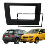 Moldura De Painel Fiat Stilo Para Aparelhos Dvd Padrão 2 Din