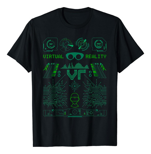 Camiseta De Jugadores Retro De Realidad Virtual Vr
