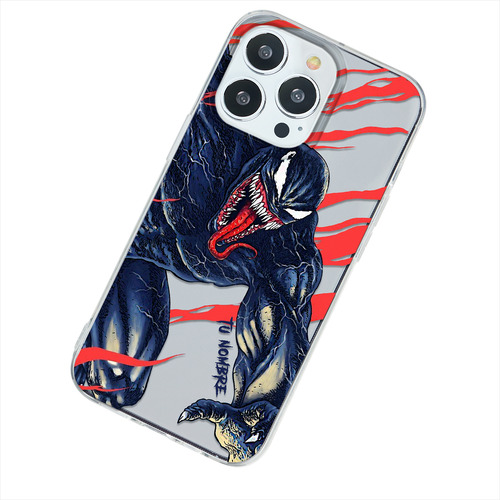 Funda Para iPhone Venom Spiderman Personalizada Nombre