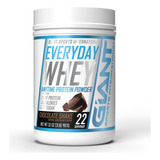 Giant Sports | Everyday Whey Proteina | 2 Lbs (907g) 23 Srv. Sabor Chocolate Shake