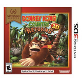 3ds Donkey Kong: Country Returns 3d Novo Lacrado