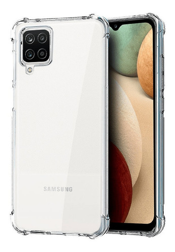 Carcasa Transparente Compatible Con Samsung A12