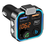 Bluetooth Receptor Autos Accesorios Autos Carga Tipo C