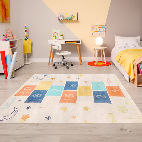 Alfombra Carpeta Infantil Playmate 120x150 + Antideslizante