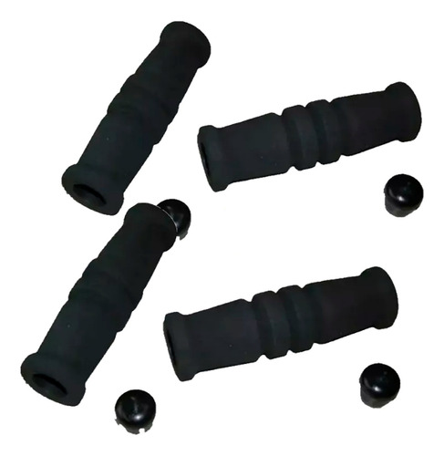 Puños Manoplas Grips Bicicleta Playera Esponja X 2 Pares