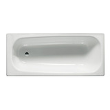 Bañera Sacha 1.40x70 Acero Esmaltado Antideslizante - Roca