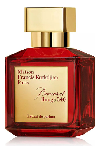 Baccarat Rouge540maison Francis Kurkdjian Extrait De Parfum 