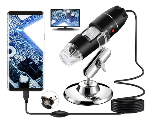 Microscopio Usb Bysameyee, Mini Cámara De Video Con Endoscop