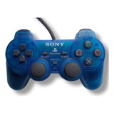 Control Para Ps1 Playsatation Azul Transparente Original