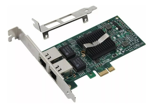 Placa De Rede Dual Giga Intel 82576eb E1g42et Pci-e X1