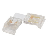 Conector Tipo L Tiras Led Cob Y Alta Densidad 2 Pin 10mm