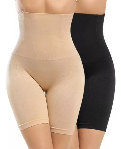 2pz Panty Faja Short Reductora Abdomen Moldeadora Para Mujer | MercadoLibre