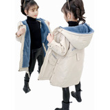 Chaqueta Polar De Otoño E Invierno Para Niña, Parka De Longi