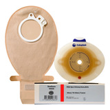 10 Bolsas De Colostomia 50mm + 5 Placas Sensura - Coloplast