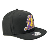 Jockey Los Angeles Lakers Nba Logo Grande Gorra Visera Plana