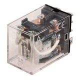 Rele Relay Industrial 24vac 10a 2 Polos Inversor 8 Pin