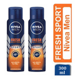 Desodorante Nivea Men Fresh Sport Spray 300ml