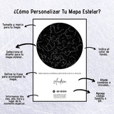 Digital, Mapa Estelar Y Lunar Personalizado Regalo Original