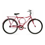 Bicicleta  De Passeio Ultra Bikes Bike Stronger Aro 26 Freios V-brakes Cor Vermelho