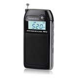Rádio Retekess Pr12 Fm Am Mini Pocket Usb Estéreo Digital