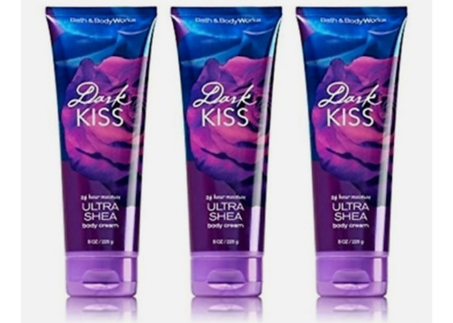 3 Dark Kiss Body Cream Bath And Body Works 