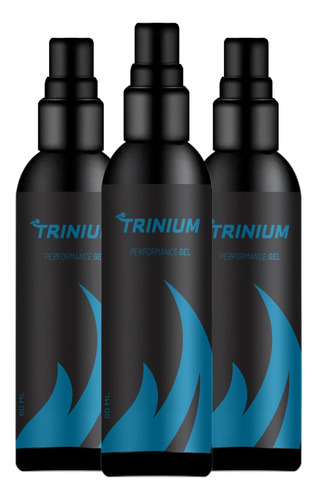 3 Trinium Turbo Gel - Pronta Entrega - Formula Intensa