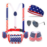 Conjunto De Cinto De Cerveja Para Bebidas Patriotic Fanny Pa