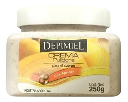 Crema Exfoliante Pulidora Corporal Apricot Depimiel 250gr