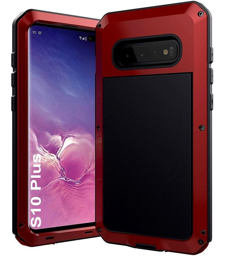 Carcasa Metálica Samsung Galaxy S10 S9 S8 + Lunatik Armadura