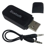 Adaptador Receptor Áudio Bluetooth P2 Som Carro