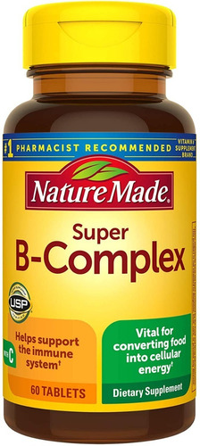 Vitamina B12 + Vitamina C + B Complex Made In Usa