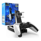 Cargador De Joystick Ps5 Base Doble Compatible Play Station5